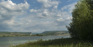 Бахчисарайское водохранилище. Озеро Эгиз-Оба